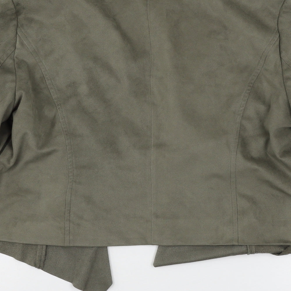 M&Co Womens Green Jacket Size 14