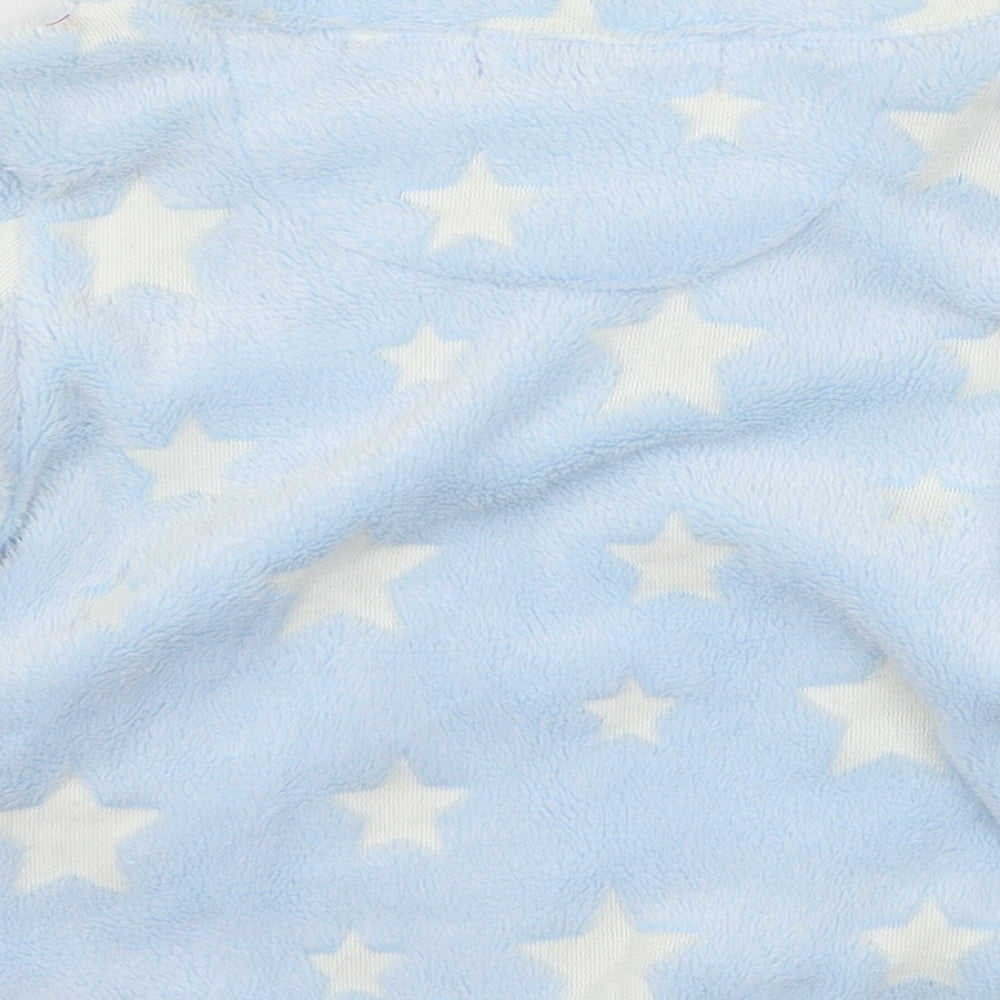 Glow in the Dark Boys Blue Geometric Microfibre Pyjama Top Size 2-3 Years - Stars