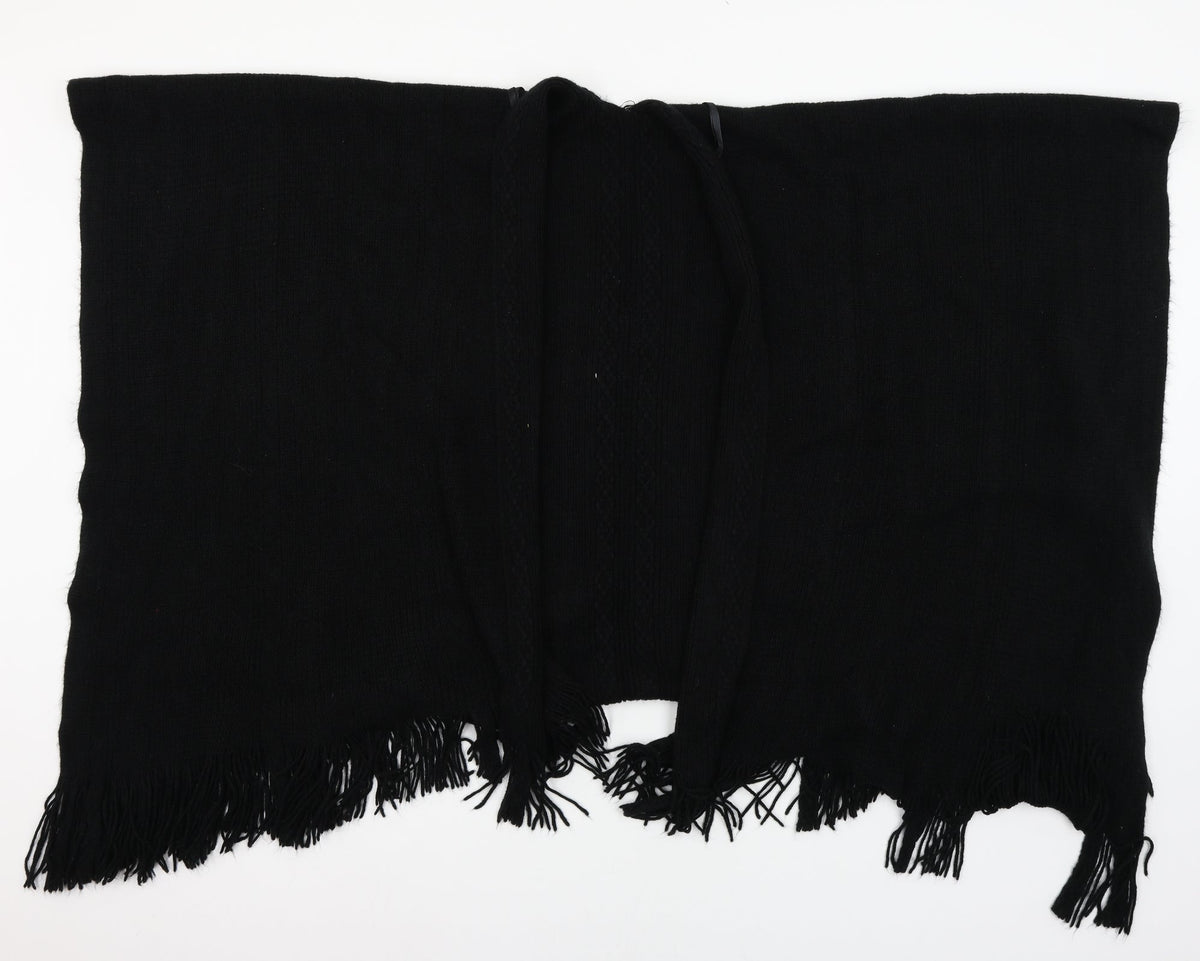 Matalan Womens Black Knit Shawl/Wrap