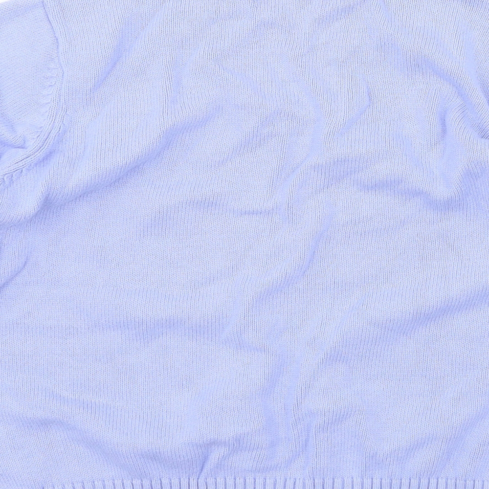Bonmarché Womens Blue Knit Pullover Jumper Size S