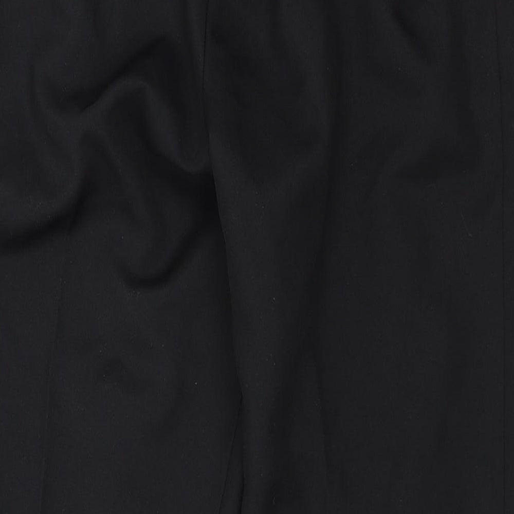 Damart Womens Black Cropped Trousers Size 8 L23 in