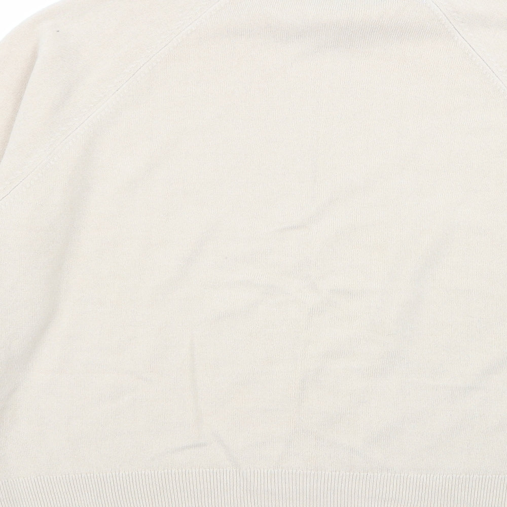 St Michael Womens Beige Pullover Jumper Size 14
