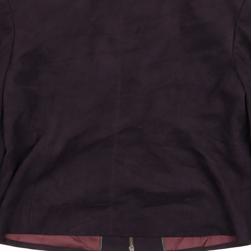 NEXT Womens Purple Jacket Size 14