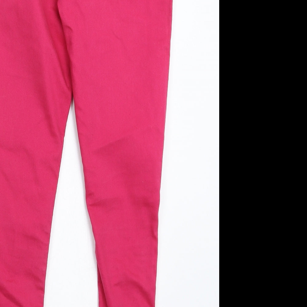 Divided Womens Pink Denim Jegging Jeans Size 10 L25 in