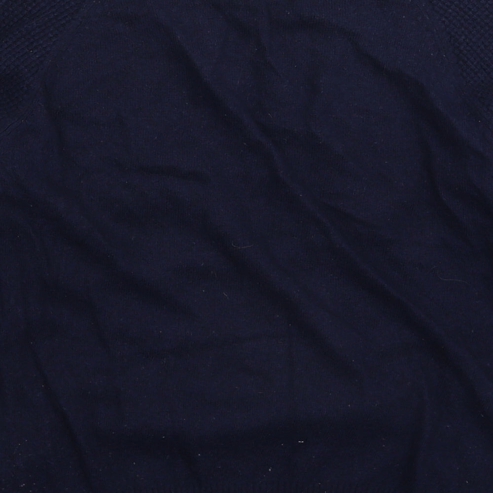 NEXT Womens Blue Knit Pullover Jumper Size 8
