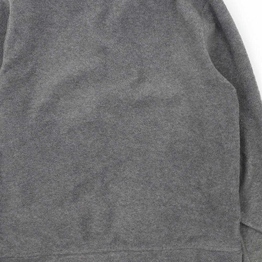 George Womens Grey Full Zip Jumper Size S