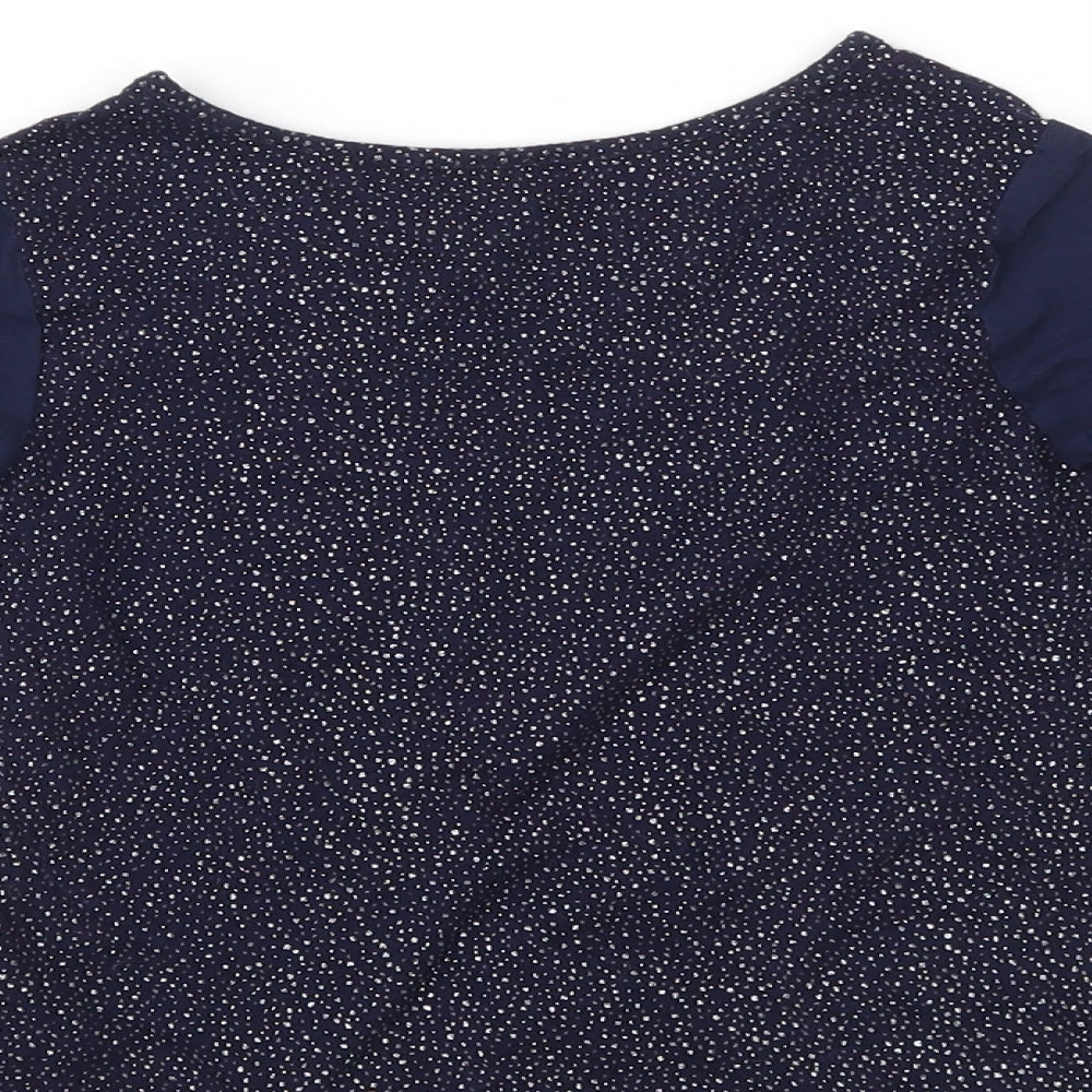 Gap Girls Blue Basic T-Shirt Size 5 Years