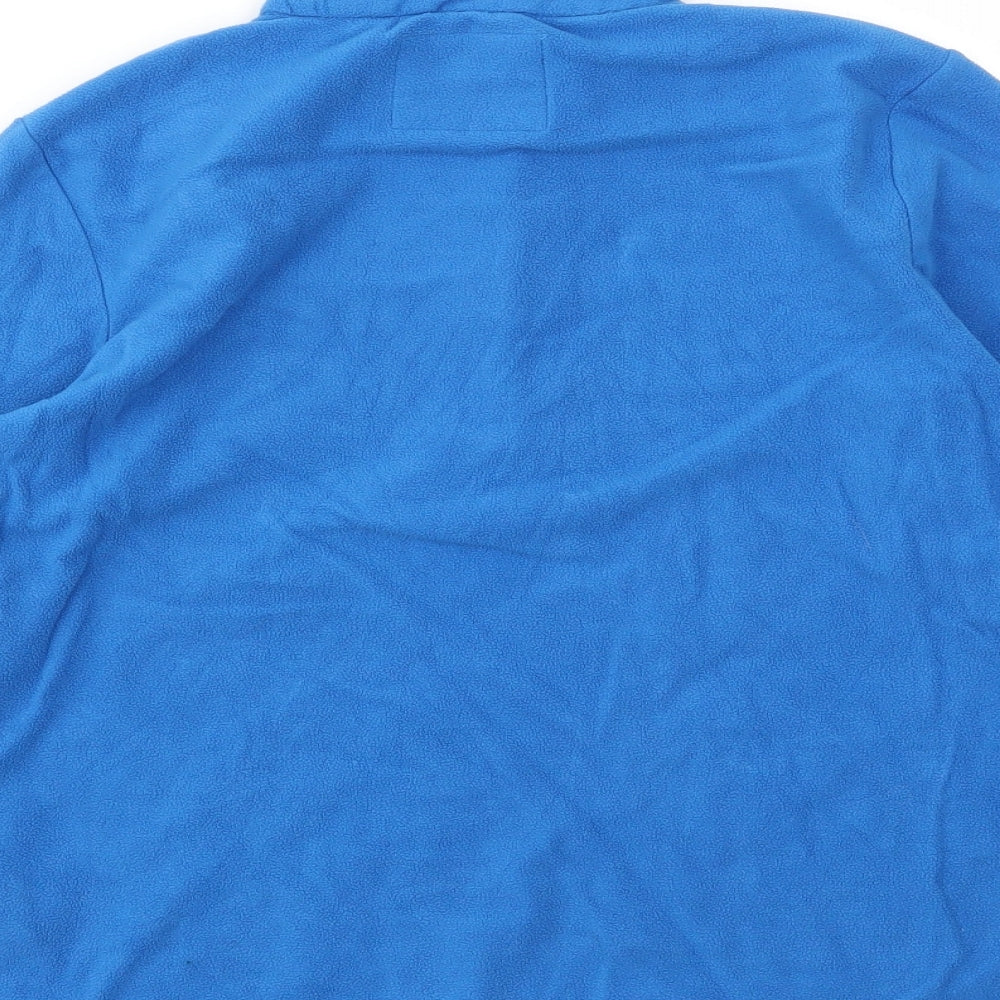 Equestrian Boys Blue Pullover Hoodie Size 11-12 Years
