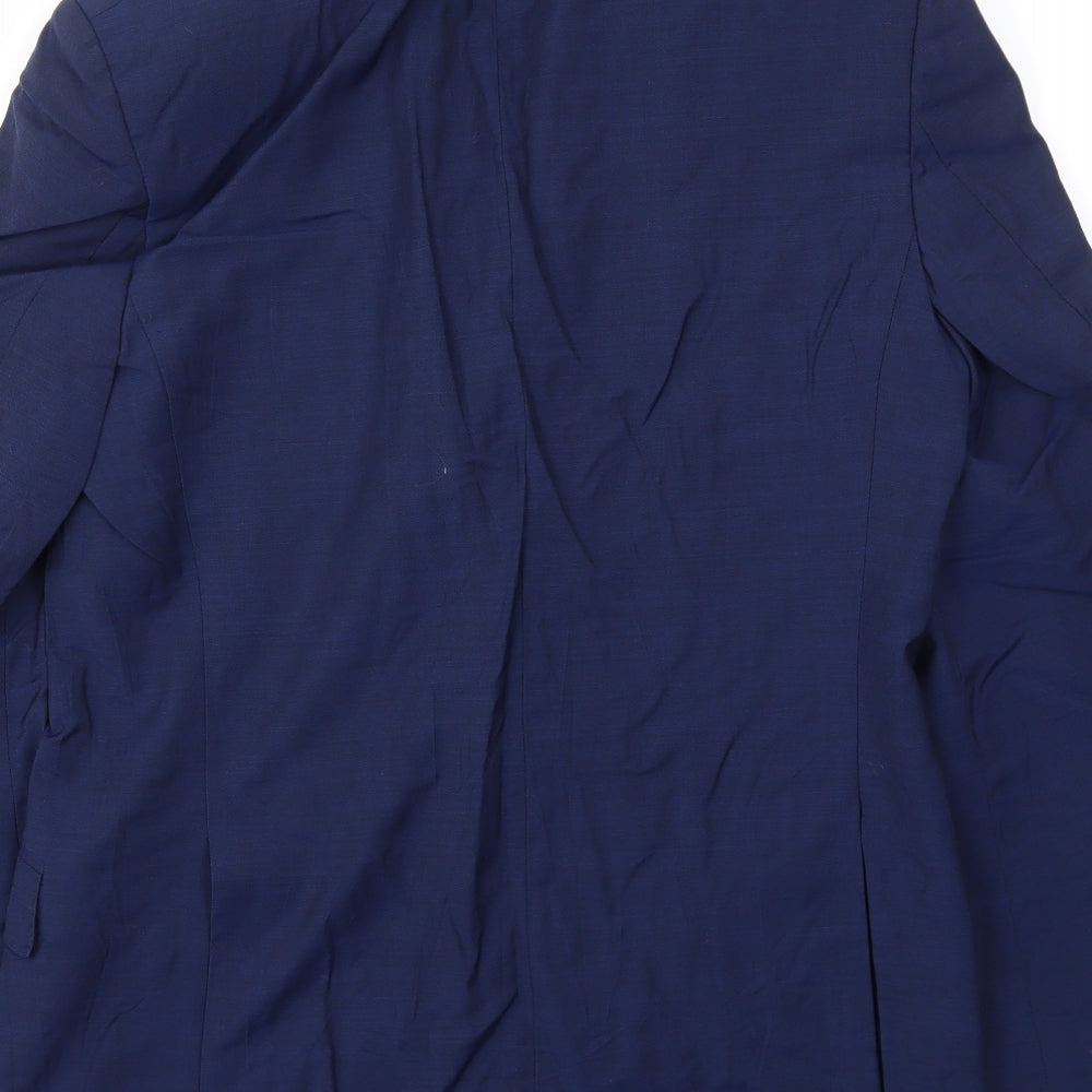 Marks & Spencer Mens Blue Jacket Blazer Size 38
