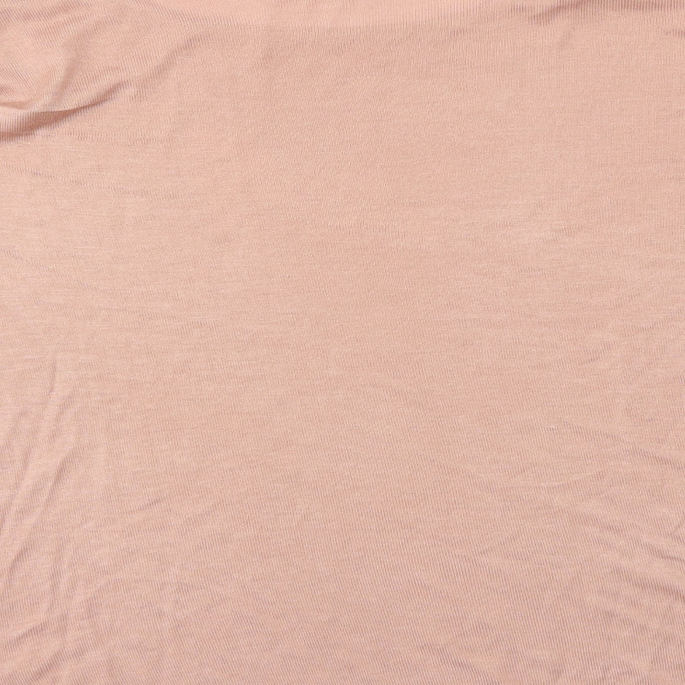 H&M Womens Pink Basic T-Shirt Size S