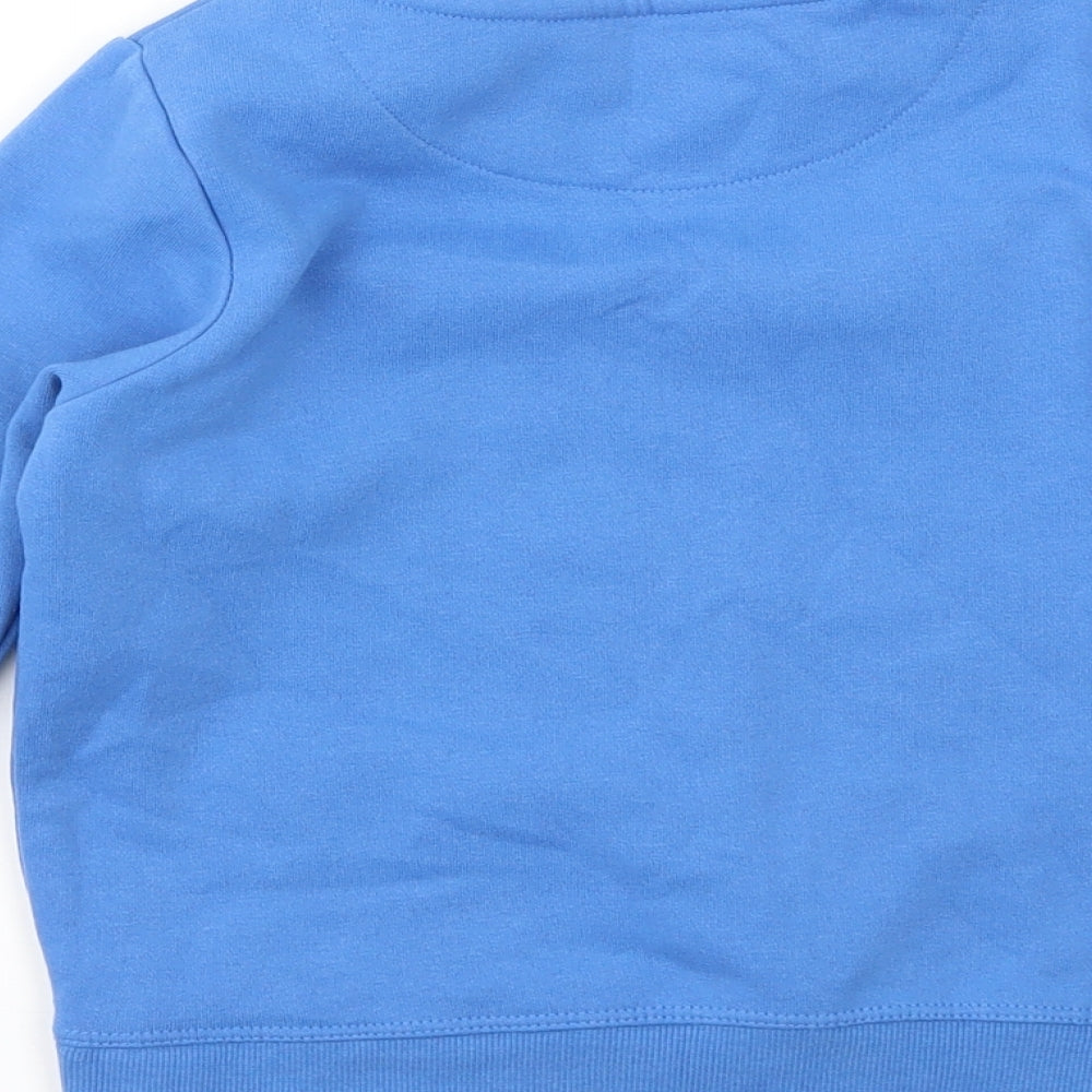 PEP&CO Boys Blue Animal Print Pullover Sweatshirt Size 5-6 Years