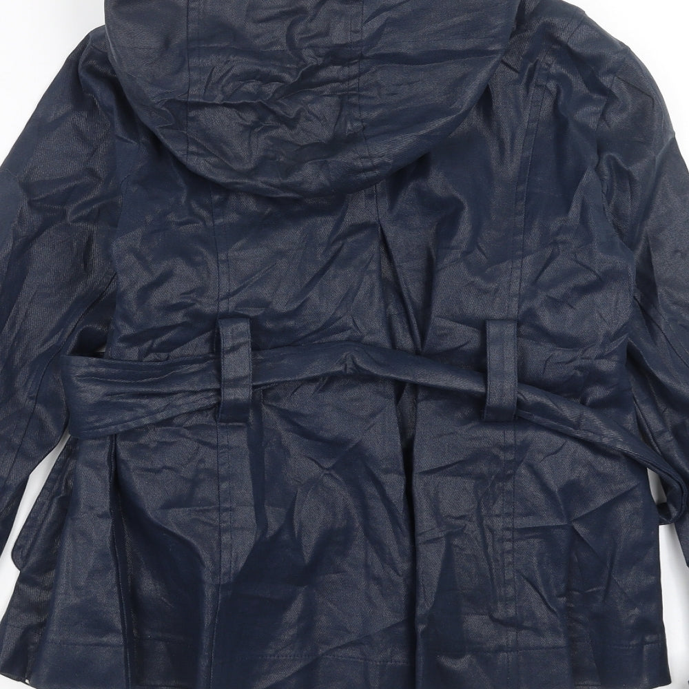 Topshop Womens Blue Jacket Size 8