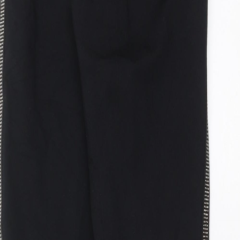 Marks & Spencer Womens Black Trousers Size 6 L28 in - rhin