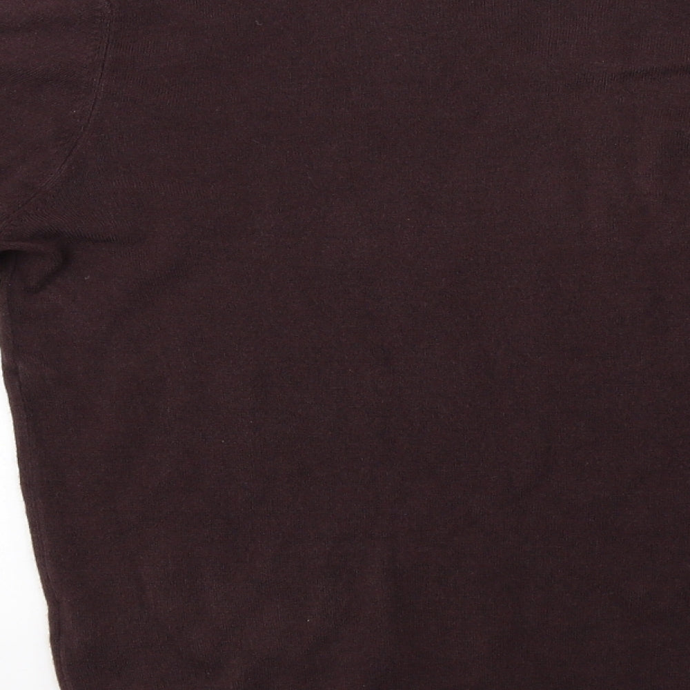 Marks & Spencer Mens Brown Knit Pullover Sweatshirt Size S