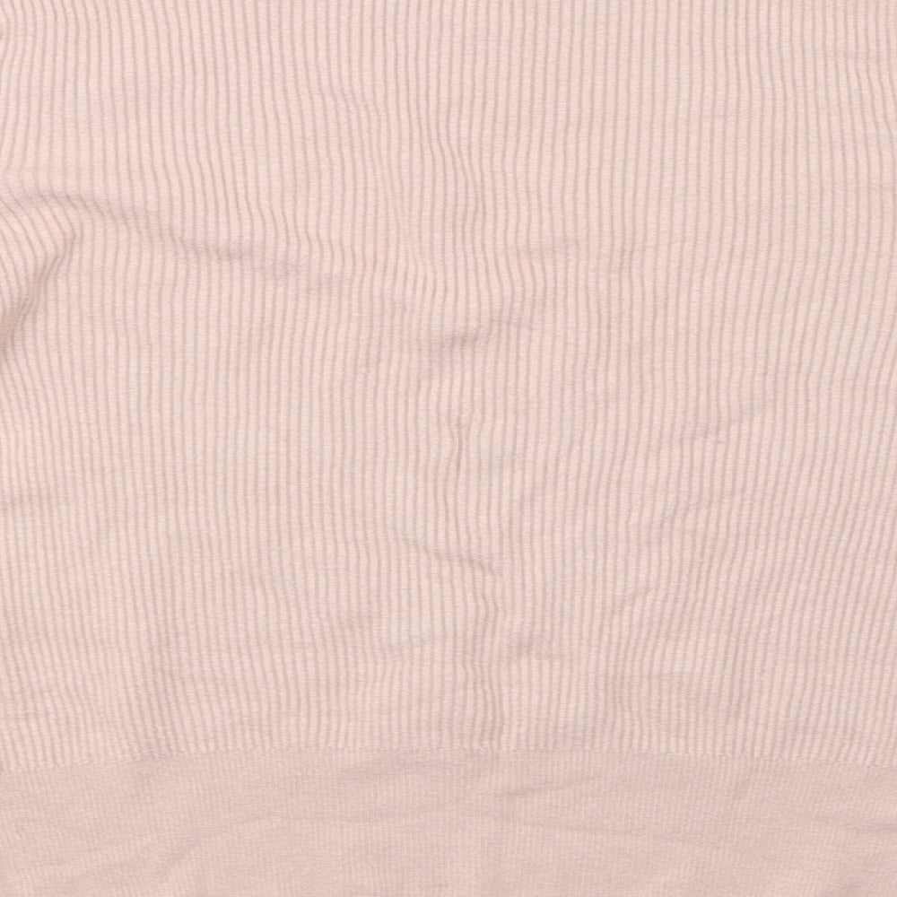Marks and Spencer Womens Pink Knit Pullover Sweatshirt Size 12