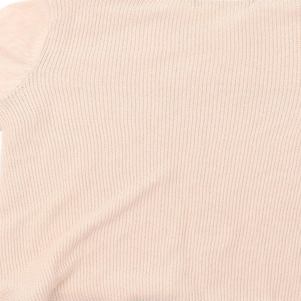 Marks and Spencer Womens Pink Knit Pullover Sweatshirt Size 10