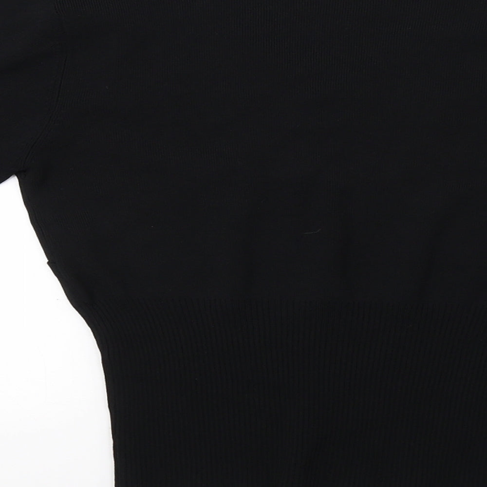 paramour Womens Black Pullover Sweatshirt Size M
