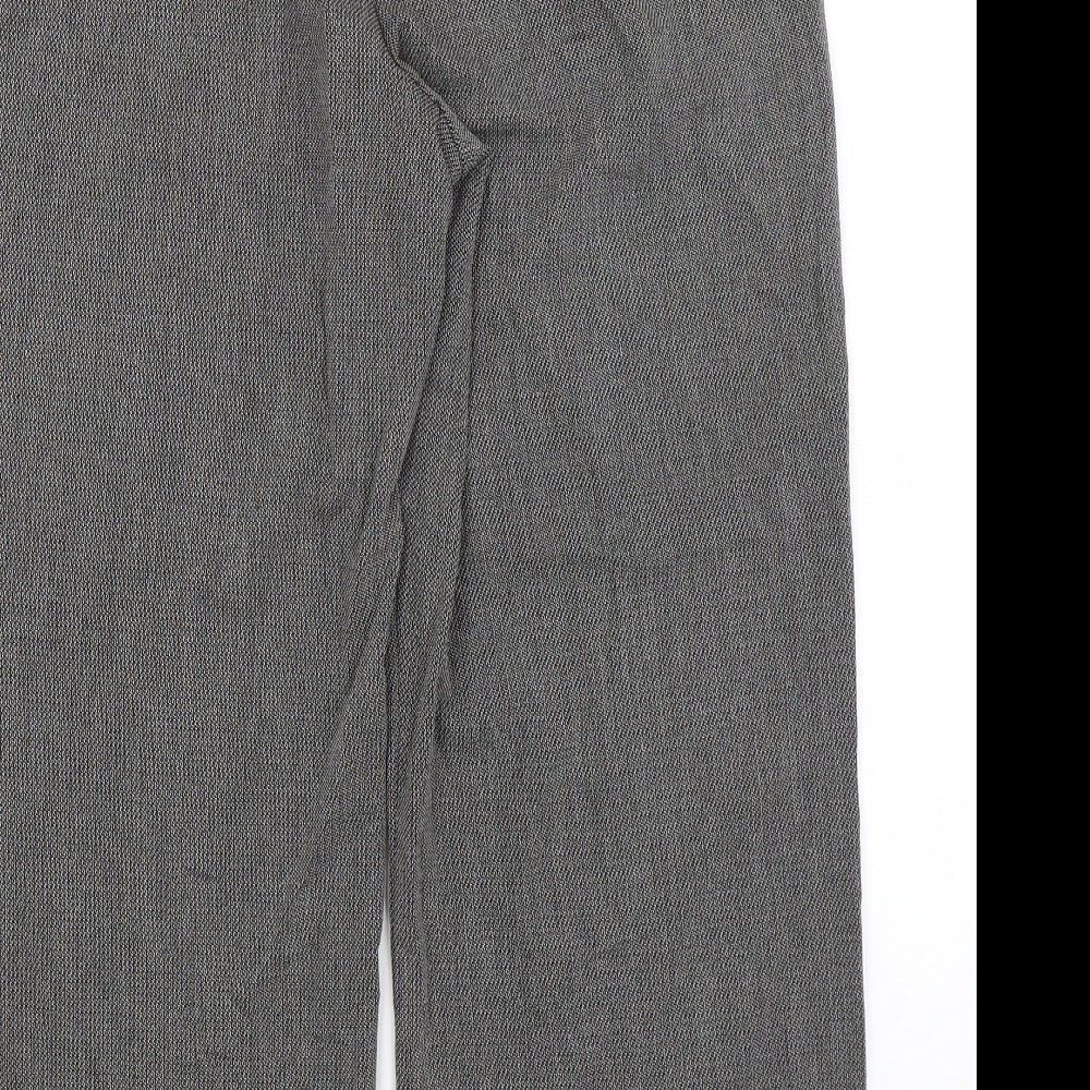 Agenda Womens Grey Trousers Size 18 L26.5 in