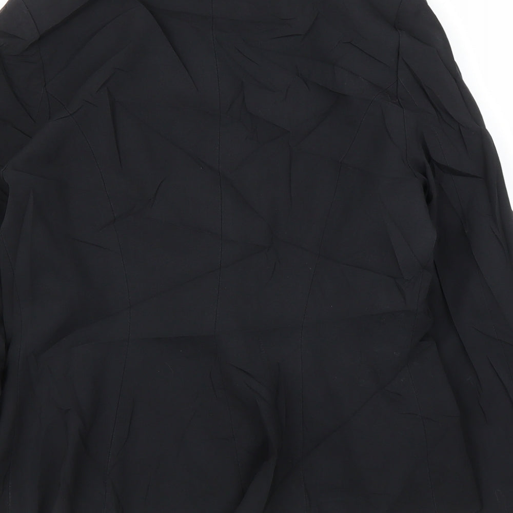 D Uniform Womens Black Jacket Blazer Size 12