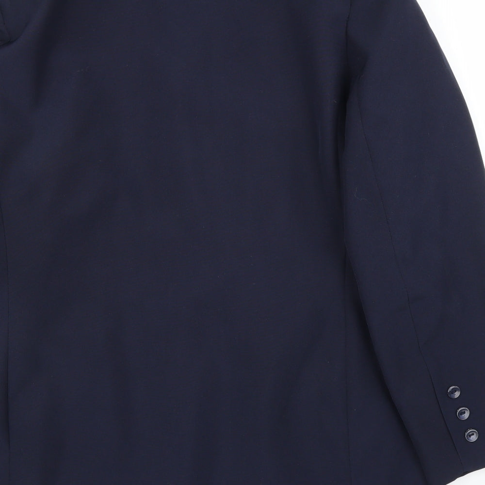 Classics Womens Blue Jacket Blazer Size 16