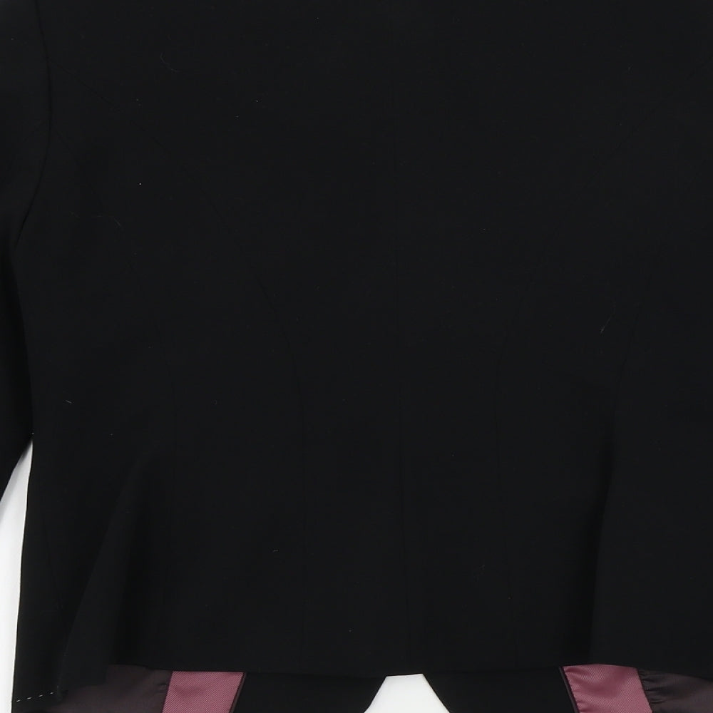 Next Womens Black Jacket Blazer Size 10