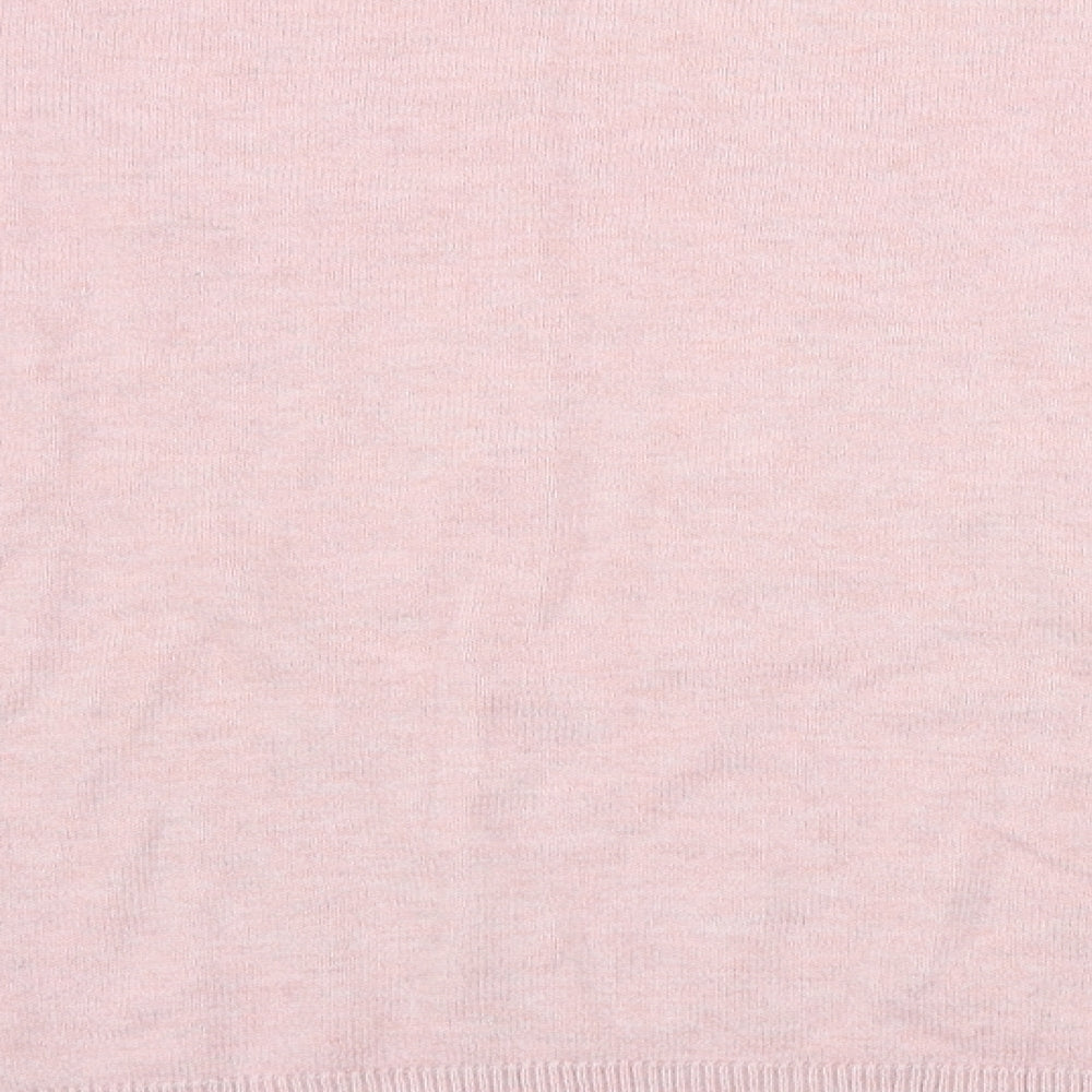 H&M Womens Pink Pullover Jumper Size M