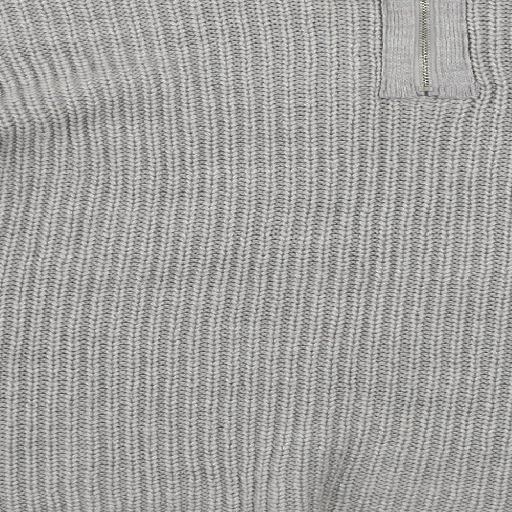 Dorothy Perkins Womens Grey Pullover Jumper Size 14