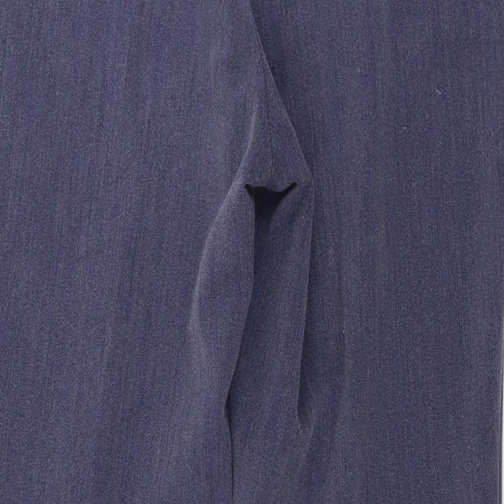 Classics Womens Blue Trousers Size 12 L23 in