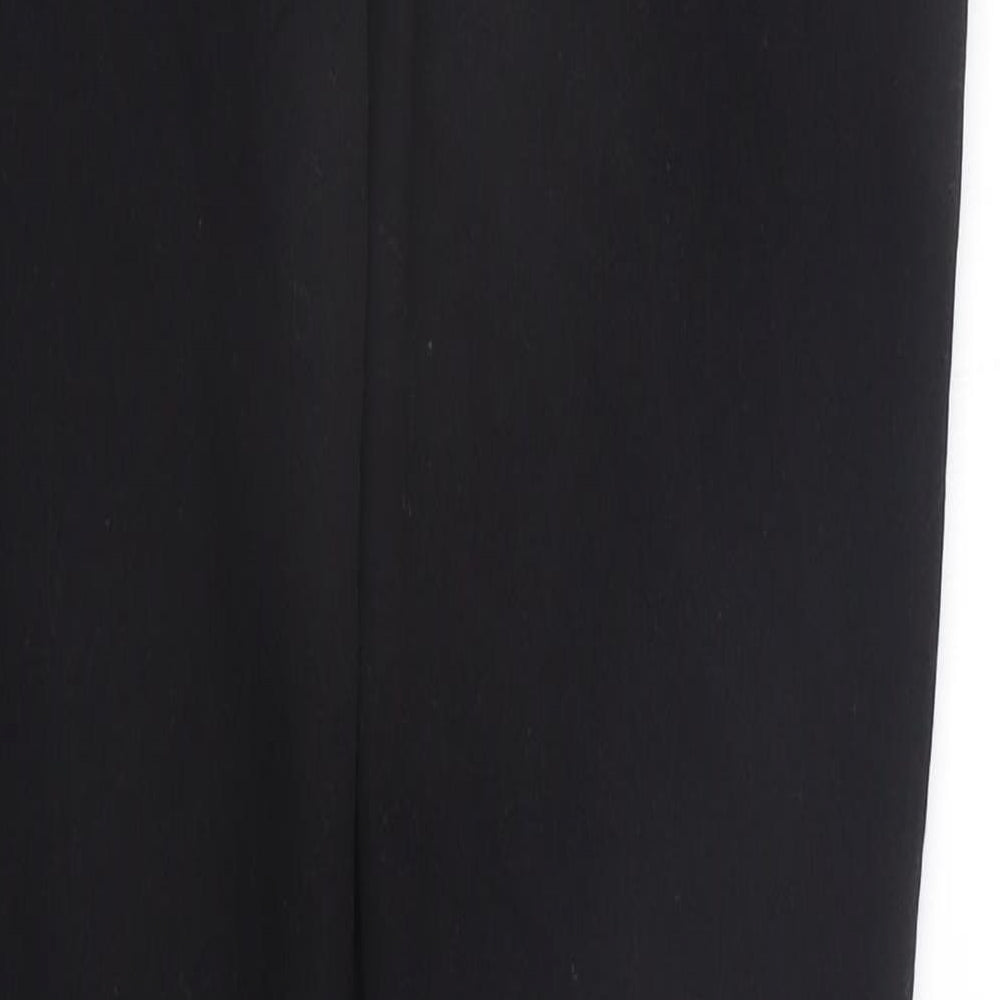 Denim & Co. Womens Black Jegging Trousers Size 10 L28 in