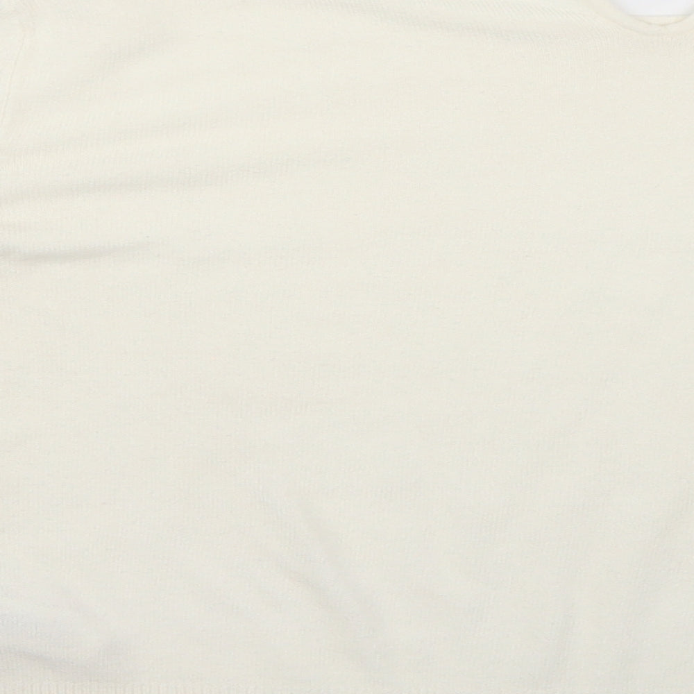 Atmosphere Womens White Pullover Jumper Size 16
