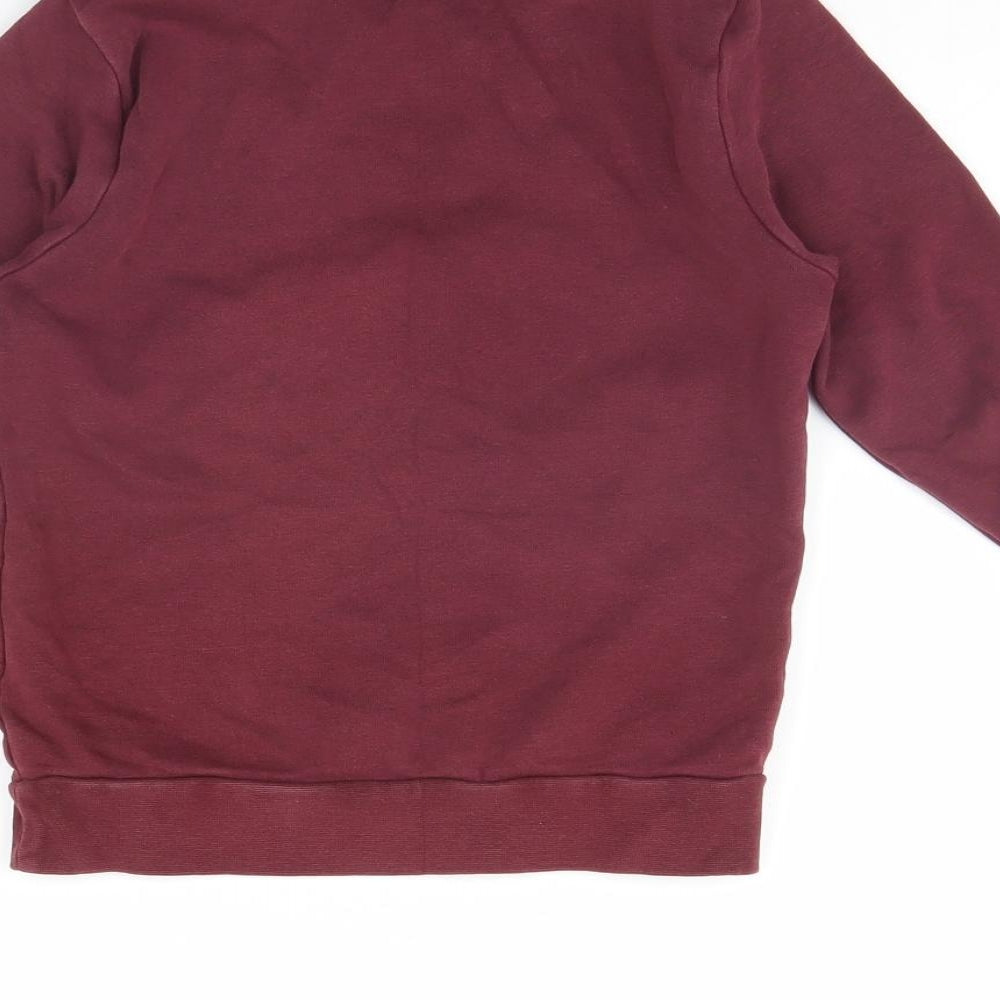 George Boys Red Pullover Jumper Size 5 Years