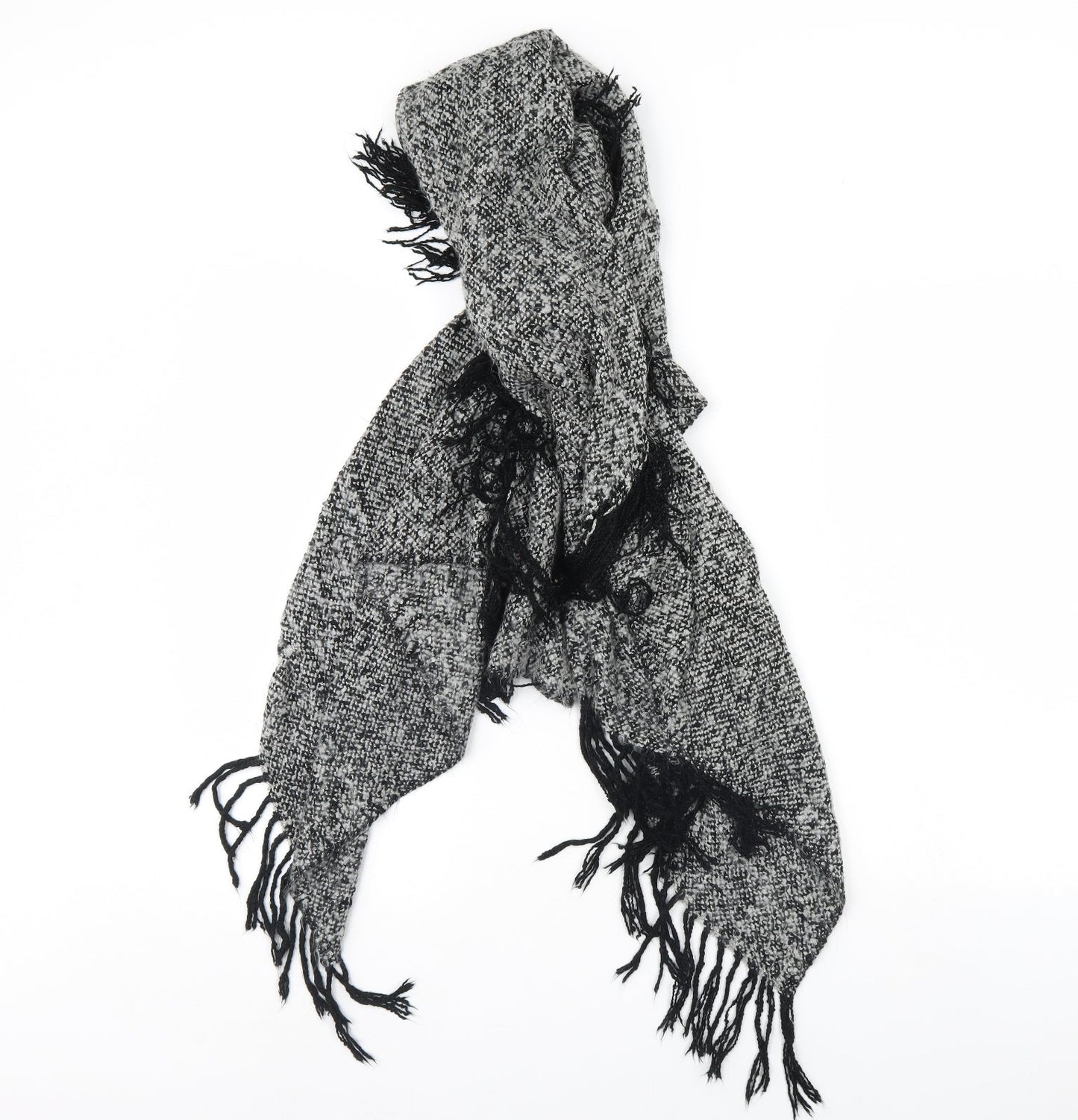 Preworn Womens Black Scarf