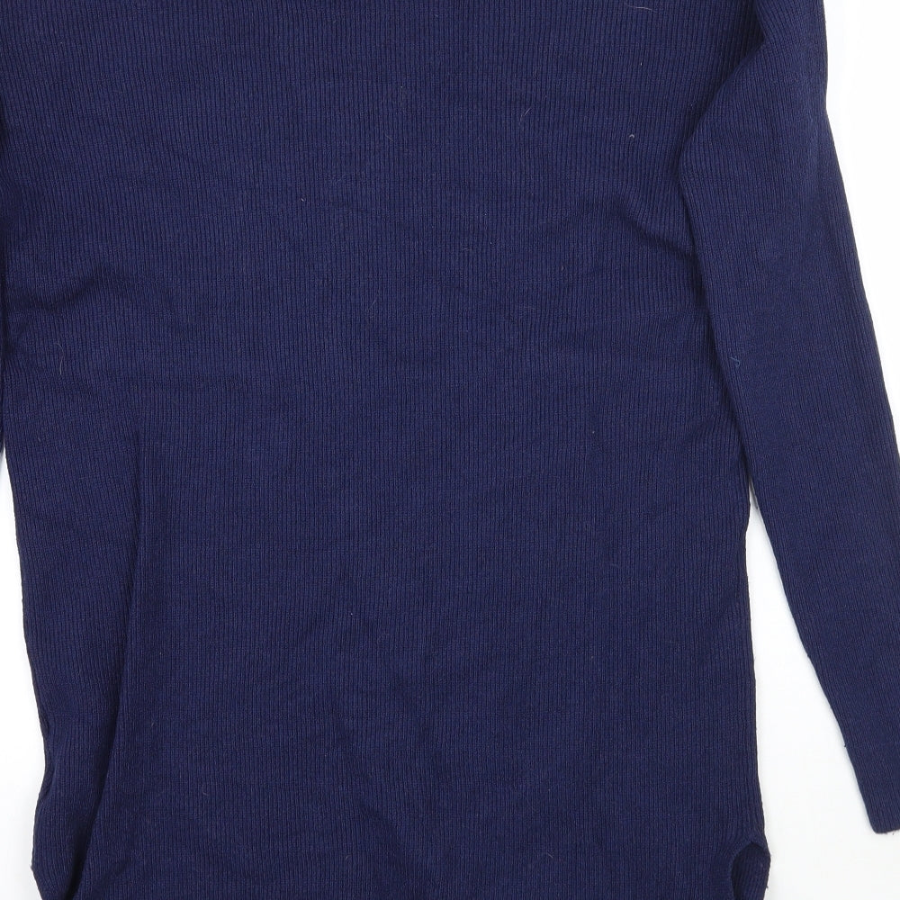 Alexandra Womens Blue Pullover Jumper Size M