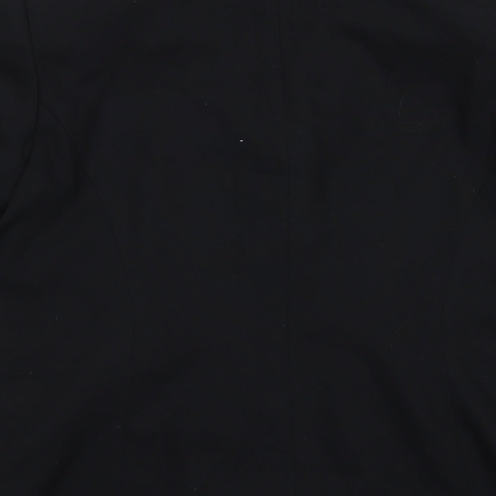 Dorothy Per Womens Black Jacket Suit Jacket Size 12