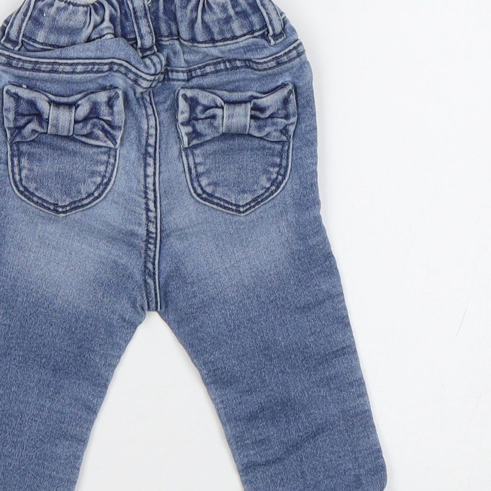 Gap Baby Blue Jogger Jeans Size 3-6 Months