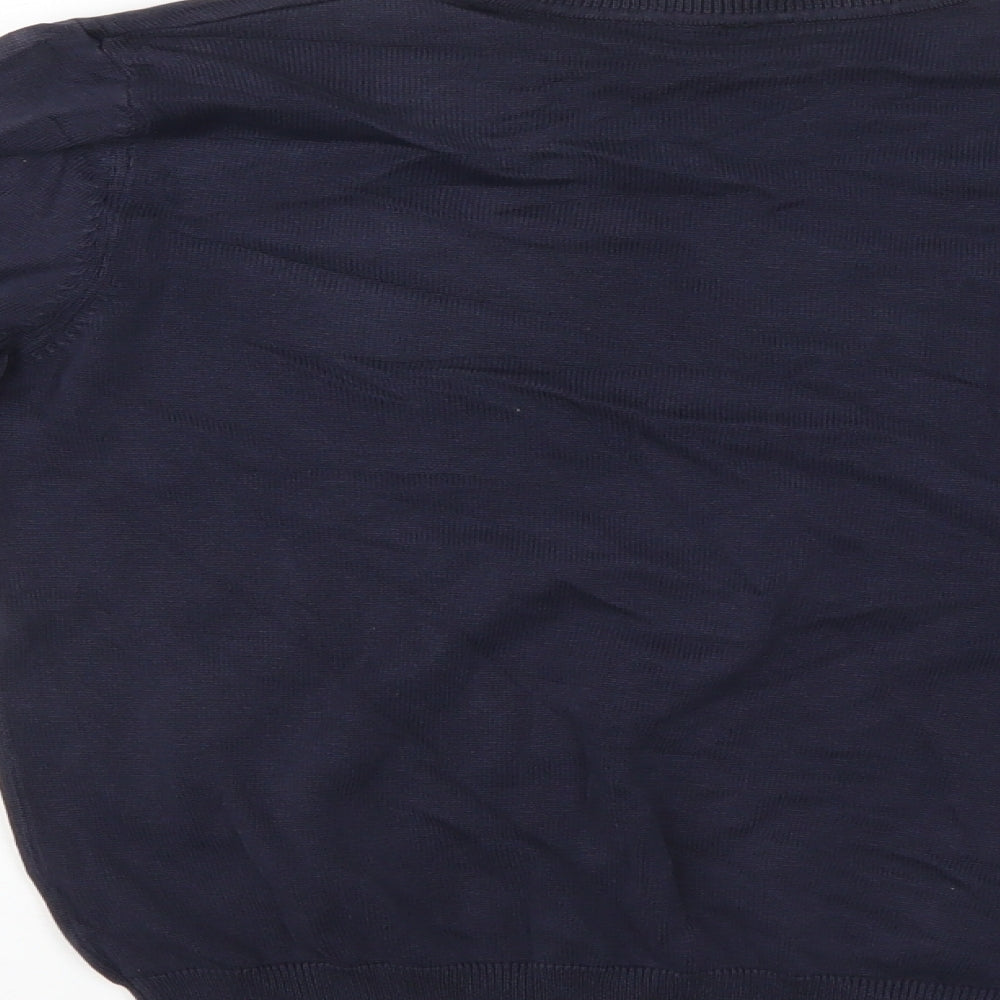 George Boys Blue Pullover Jumper Size 8 Years