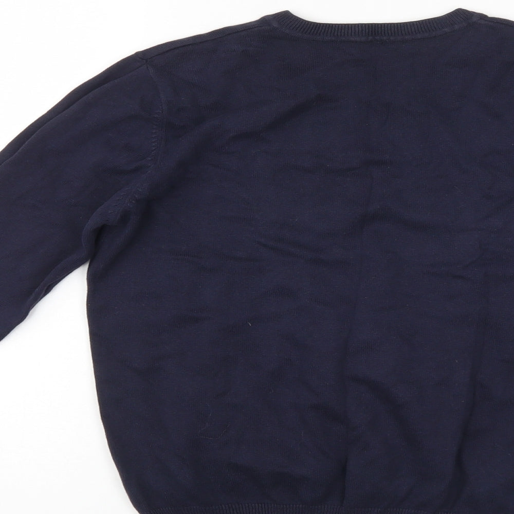 George Boys Blue Pullover Sweatshirt Size 10-11 Years