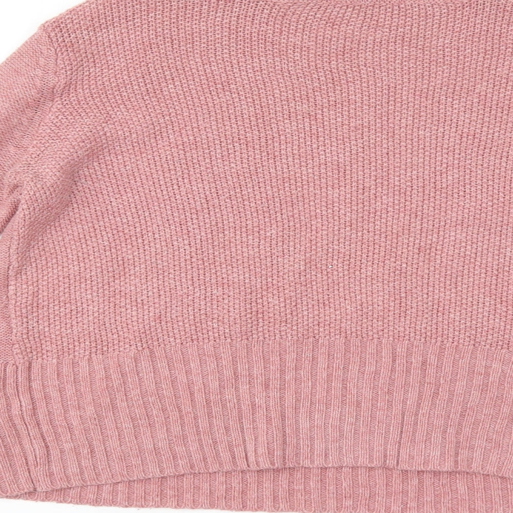Marks & Spencer Womens Pink Pullover Jumper Size 14