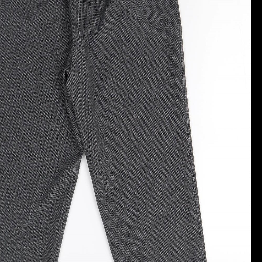 Bonmarché Womens Grey Trousers Size 12 L25 in