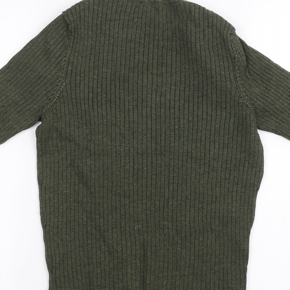 River Island Womens Green Basic T-Shirt Size 14