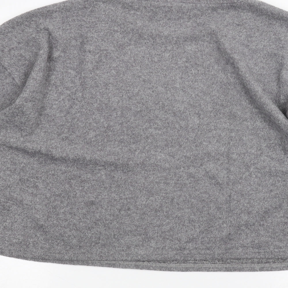 New Look Womens Grey Pullover Jumper Size L
