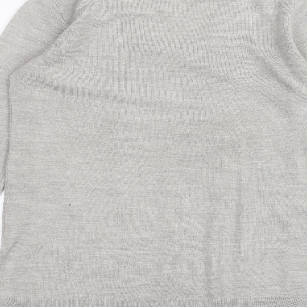 Atmosphere Womens Grey Basic T-Shirt Size 6