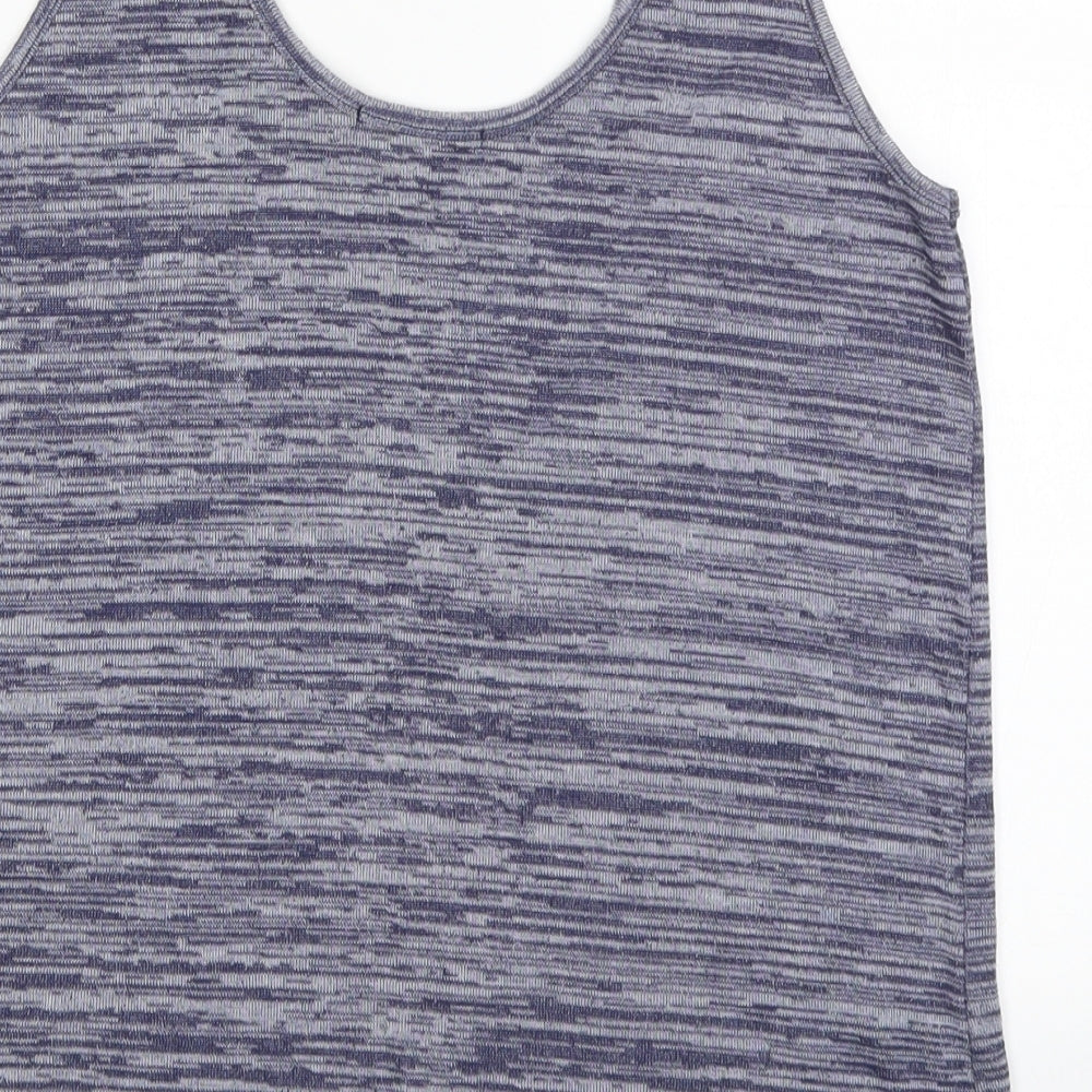 George Womens Blue Basic Tank Size 10