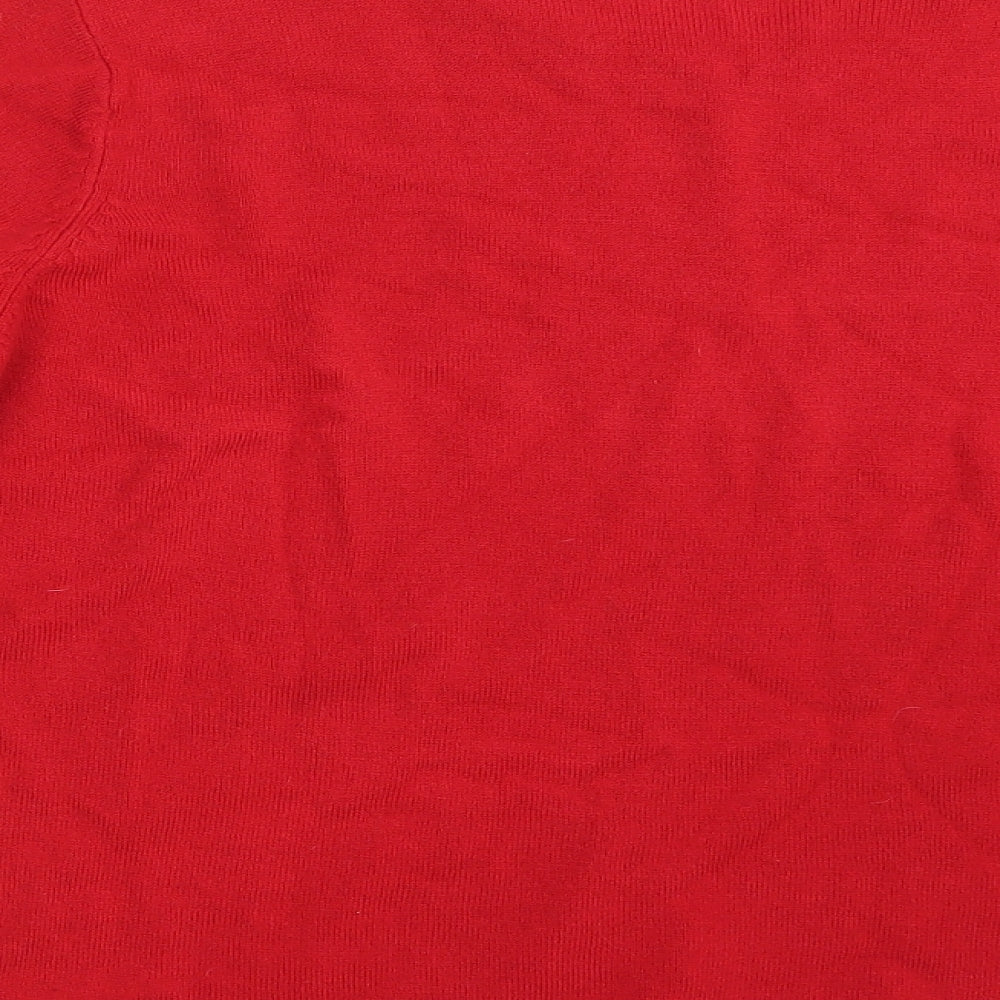 Bonmarché Womens Red Pullover Jumper Size L