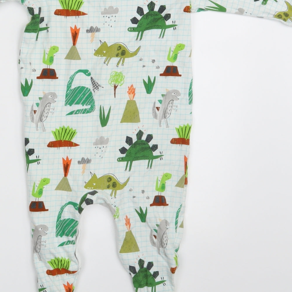 NEXT Boys White Animal Print Coverall One-Piece One Size