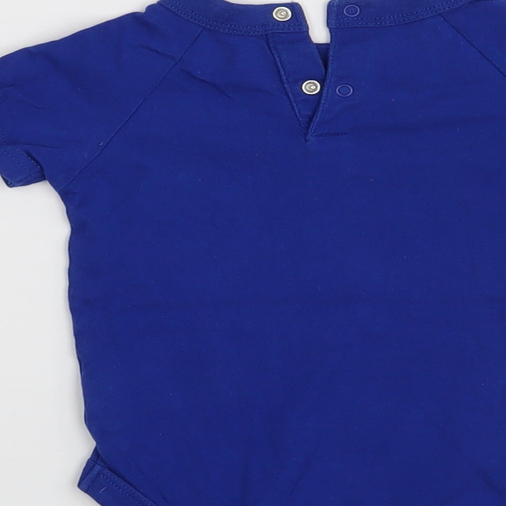 Gap Boys Blue Pullover T-Shirt Size 6-9 Months - Happy camper