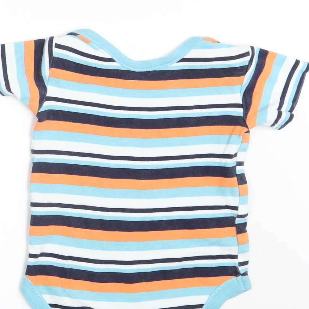 Matalan Boys Multicoloured Striped Basic T-Shirt Size 0-3 Months