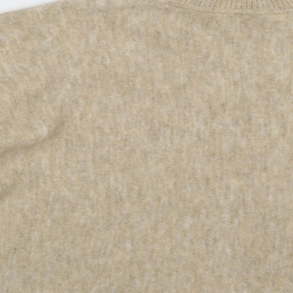 H&M Womens Beige Pullover Jumper Size M