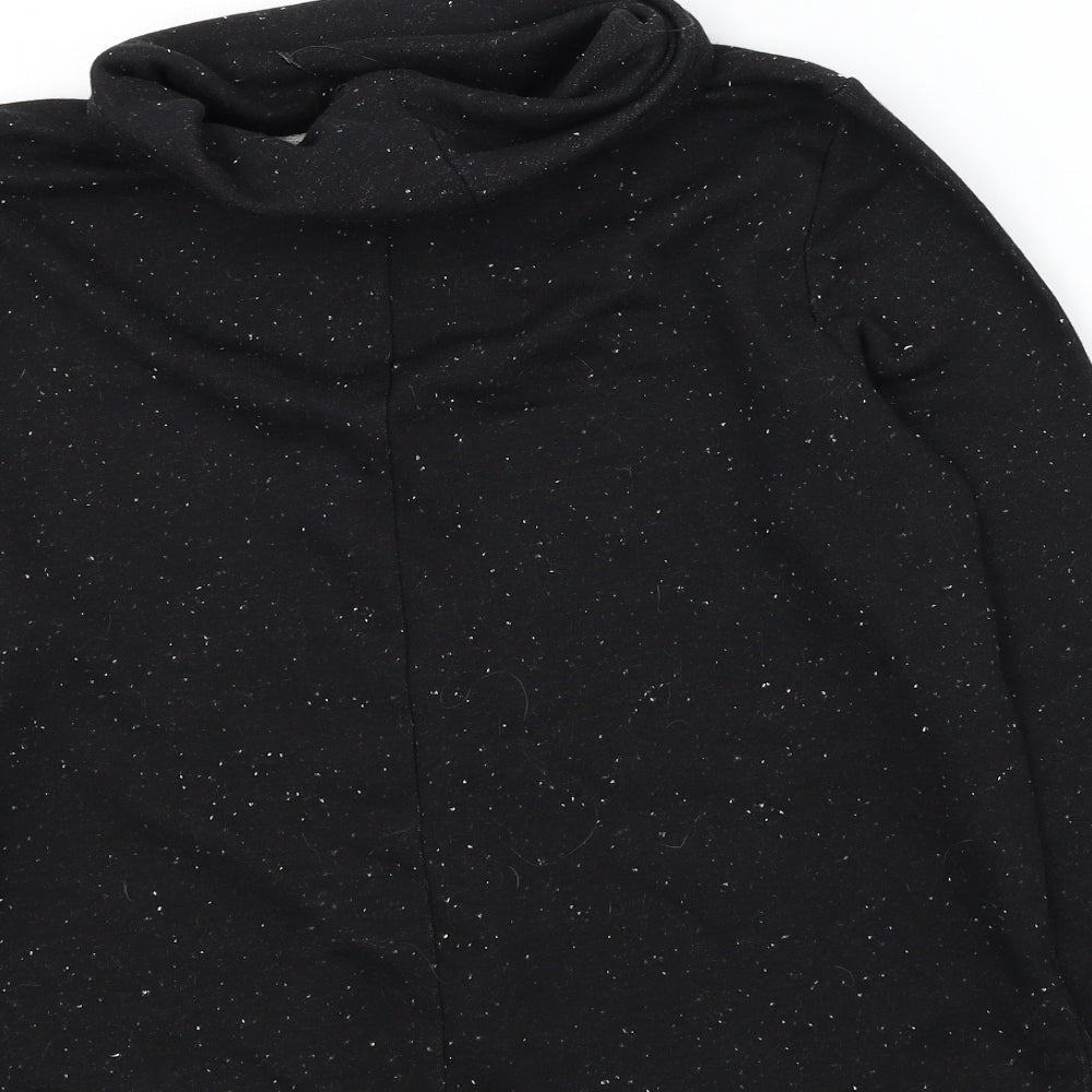 M&S Womens Black Pullover Jumper Size 14