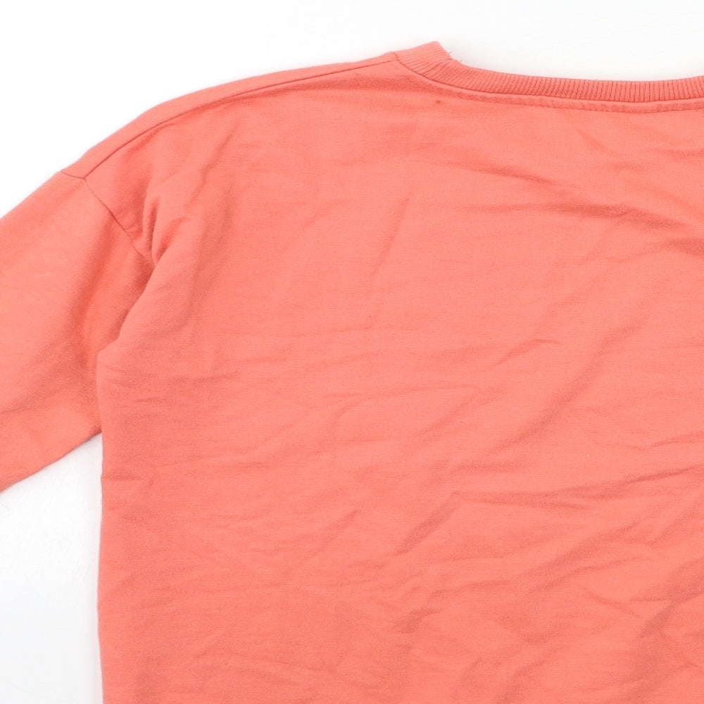 PEP&CO Womens Pink Pullover Sweatshirt Size S